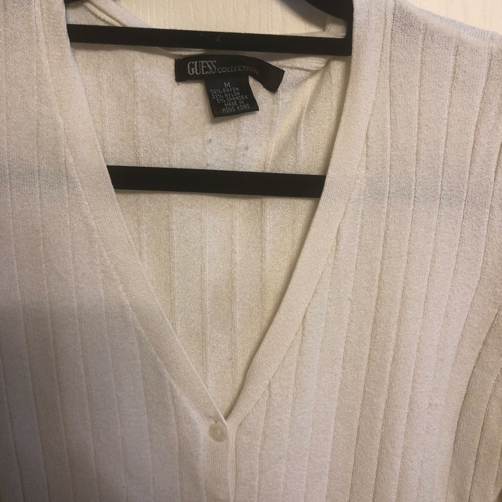 Guess Collection Vneck Cardigan - Picture 2 of 5